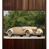 Металлическая табличка Cord 812 SC Convertible Coupe